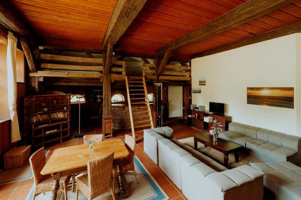 Landhaus Kurzenmoor Remise 100 Qm Seester Esterno foto